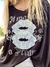 Remeron Doble Beso de modal negro - comprar online