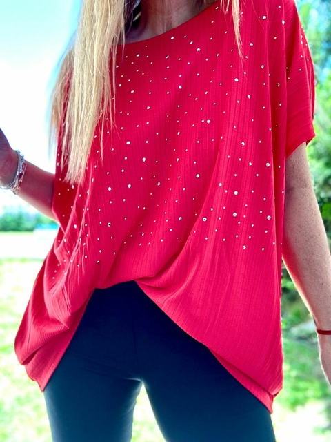 Remeron Brillos de Morley rojo