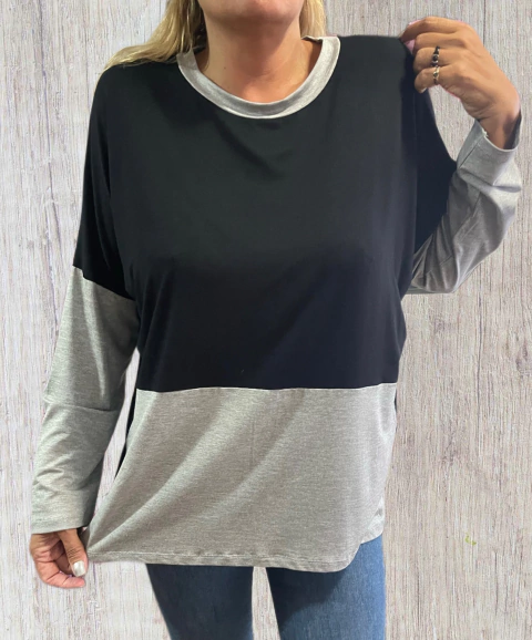 Remeron Helen de modal gris y negro