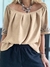 Remeron Paisana de cey con strass beige - Andra Urgat