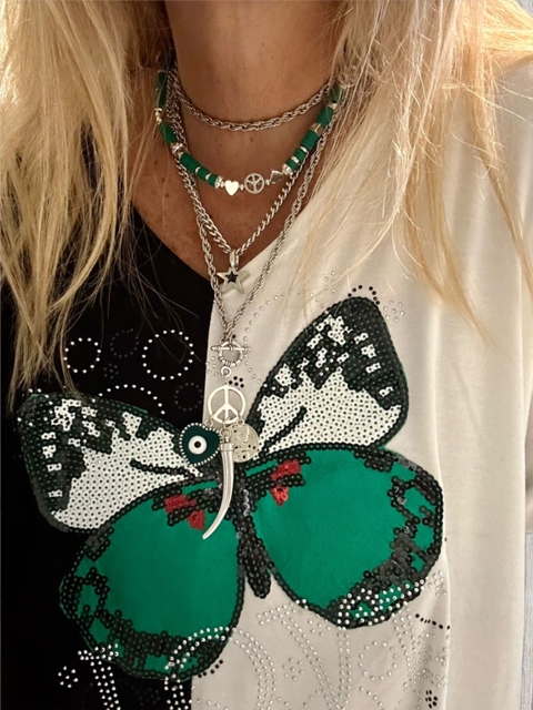 Collar cuadruple