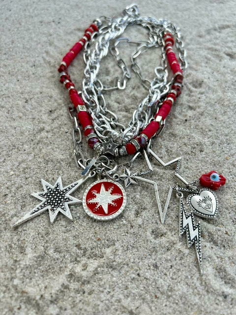 Collar cuadruple