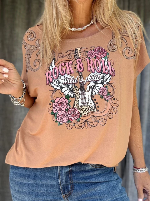 Remeron Rock and Roll de modal habano - comprar online