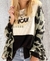 Pashmina plisada print - comprar online