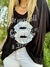 Remeron Doble Beso de modal negro - tienda online
