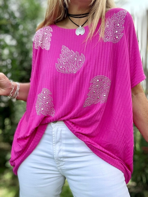 Remeron de diseño Bulgaros fucsia de morley