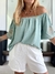 Remeron Paisana de cey con strass verde malva - tienda online