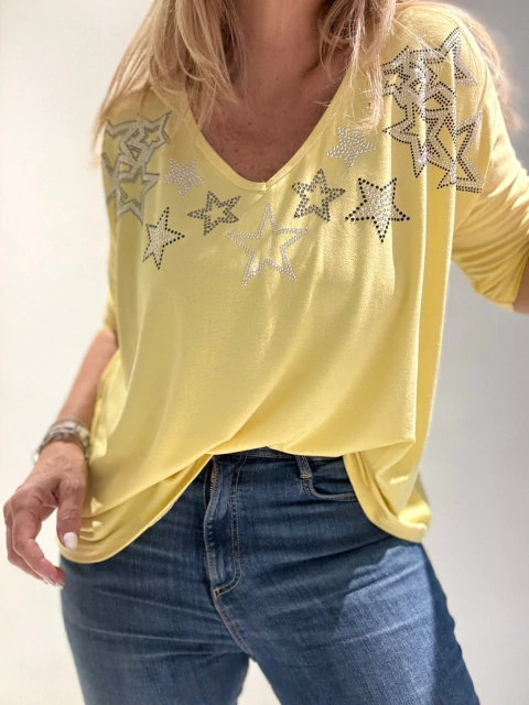 Remeron de diseño Estelar de crepe