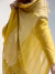 Pashmina asedada amarilla - comprar online