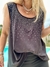 Musculosa Tati evase de modal negro