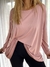 Remeron Lidia de modal rosa - comprar online