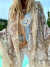 Pashmina en beige y blanco - Andra Urgat