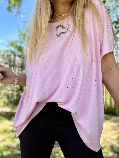 Remeron Brillos de morley rosa