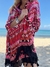 Pashmina /Pareo de algodon de India colorado - tienda online