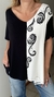Remeron Arabesco de modal blanco y negro en internet