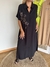Vestido / Camisola de Poplin negro B - comprar online