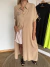 Vestido / Camisola de poplin beige - Andra Urgat