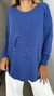 Remeron NOE tejido en hilo de algodón azul - Andra Urgat