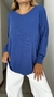 Remeron NOE tejido en hilo de algodón azul - comprar online