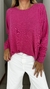 Remeron Noe de hilo de algodón fucsia