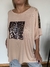 Remeron Mariposa Print de modal beige - Andra Urgat