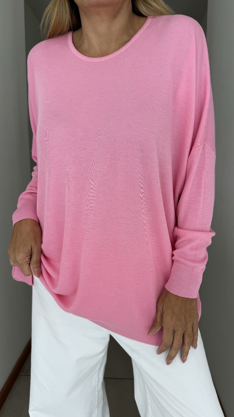 Remeron NOE de hilo de algodon rosa A