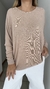 Remeron NOE de hilo de algodón beige