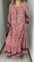 Vestido seda de India evase 893 Q - Andra Urgat