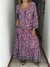 Vestido seda de India evase 893 P