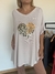 Remeron Corazon Flora de modal premiun visón - comprar online