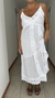 Vestido Loi de algodón blanco de India en internet