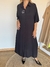 Vestido / Camisola de poplin C negro en internet