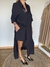 Vestido / Camisola de poplin C negro - tienda online