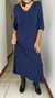 Vestido Isla de modal Azul