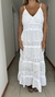 Vestido algodón blanco de India evase 108 B - Andra Urgat