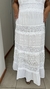 Imagen de Vestido algodón blanco de India evase 108 B