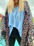 Pashmina estampada liberty fe algodón de India - comprar online