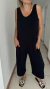 Mono Sol de modal elastizado negro capri