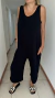 Mono Sol de modal elastizado negro capri en internet