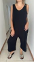 Mono Sol de modal elastizado negro capri