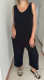 Mono Sol de modal elastizado negro capri - Andra Urgat