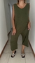 Mono Sol de modal elastizado verde musgo capri - Andra Urgat