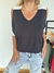 Remeron Atenas Elite de modal gamuzado con strass negro - Andra Urgat