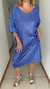 Vestido Amada de Morley Foil azul