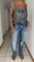 Musculosa Mónaco de lentejuelas elastizada plata en internet