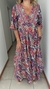 Imagen de Vestido seda de India gold evase 309 B