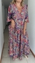 Vestido seda de India gold evase 309 B - comprar online