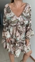 Imagen de Vestido seda de India gold evase 322 corto