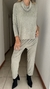 Pantalón Diamante gamuzado Gris - Andra Urgat