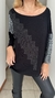 Remeron NOCHE de modal y lurex negro - Andra Urgat